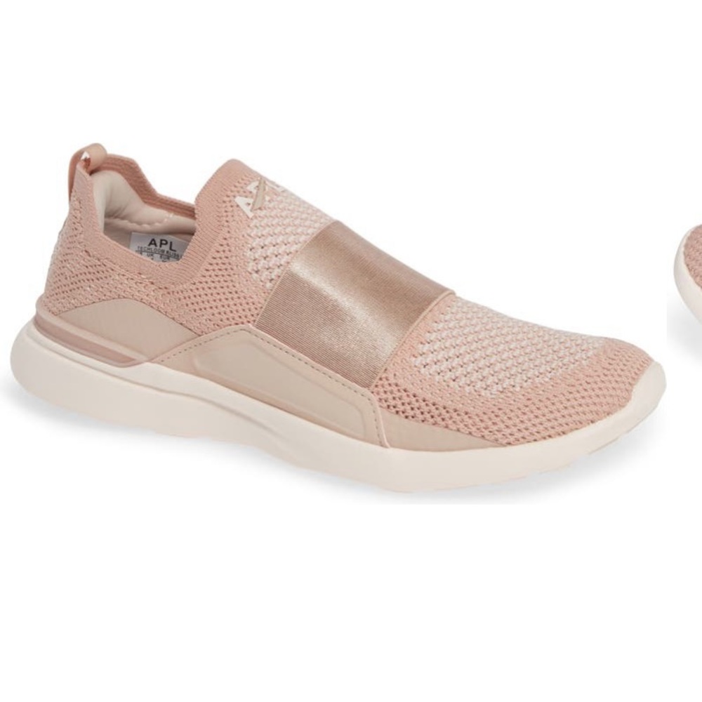 APL TechLoom Bliss Knit Running Shoe in Dust/Nude (9.5)